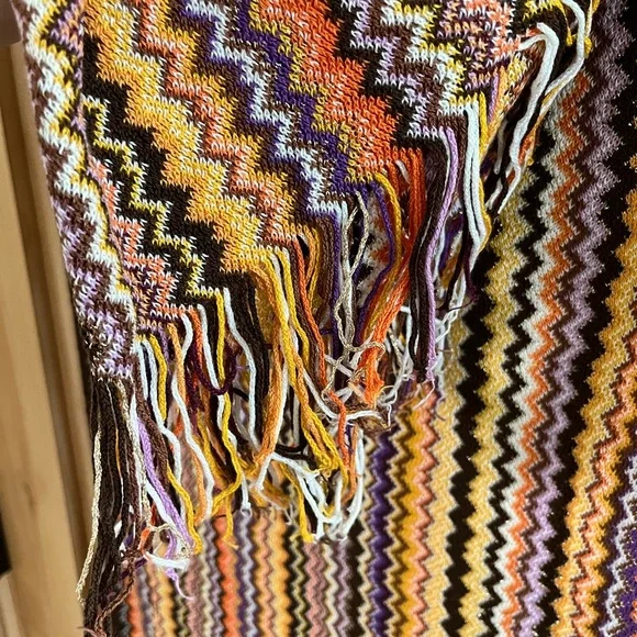 MISSONI Multicolor Knit Scarf - Picture 9 of 9